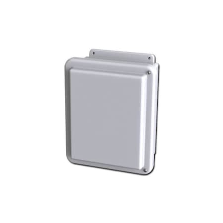 Saginaw Control & Engineering Captive Screws Electrical Enclosures, 11.38 in H, 5.08 in D, 9.38 in W, NEMA 4, 4X, 12, 13 SCE-10086FG